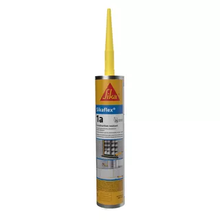 Sika Sellador Elástico Poliuretano Sikaflex 1a 300 Ml Color Negro