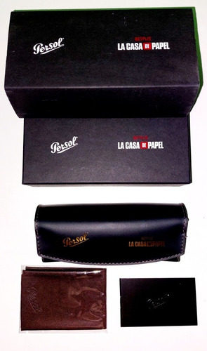 Estuche Persol Para Lentes, La Casa De Pepel, Caja Original.