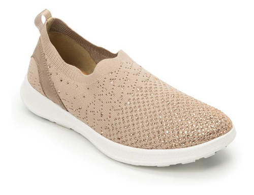 Slip On De Malla Flexi Mujer Con Suela Extra Ligera 101309