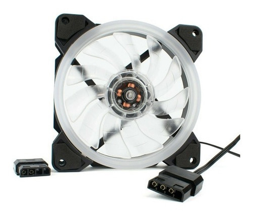 Imagen 5 de 10 de Fan Rgb Led Gamer Computadoras Pc Marvo Fn-14 I Css®