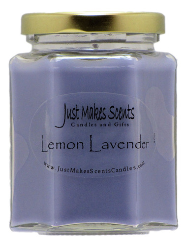 Vela Aromatica Soja Aroma Limon Lavanda