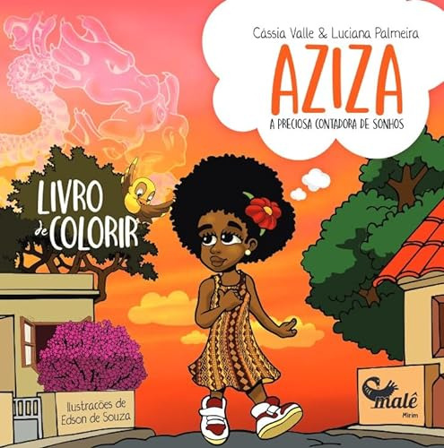 Libro Aziza: A Preciosa Contador Sonhos Livro Colorir De Va