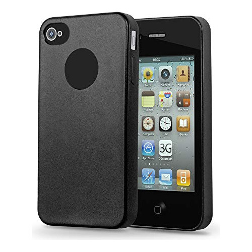 Caso Cadorabo Compatible Con Apple iPhone 4 / 4s Tpu Silicon