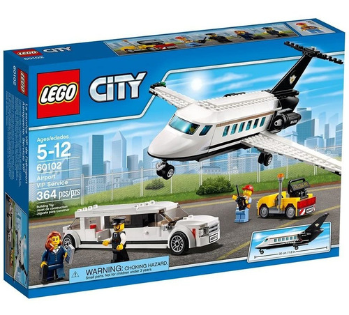 Kit De Construcción Lego City 60102 Servicio Vip Aeropuer...
