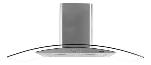 Coifa De Parede Philco Curva 90cm Inox Dupla Filtragem 220v