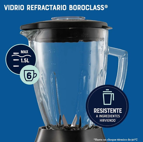 Licuadora Oster®, Con Tecnología Reversible, Vaso De Vidrio