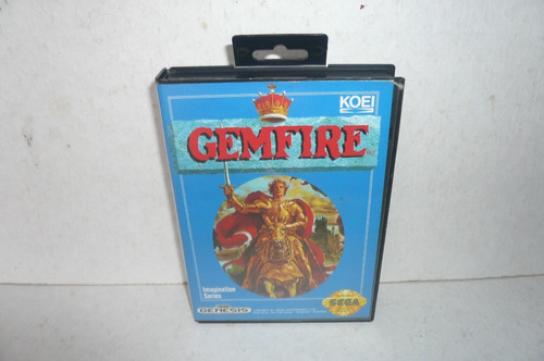 Gemfire Juego Koei Sega Genesis + Completo +++ (Usado)