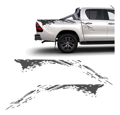 Faixa Hilux Adesivo Lateral Decorativo Personalizado