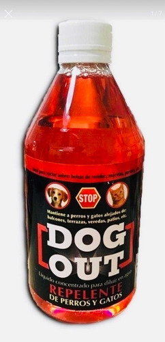 Repelente Perro Gato Liquido Concentrado Extrafuerte Dog Out