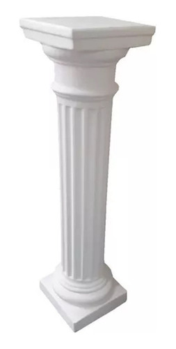 Columna Dorica Yeso 1m