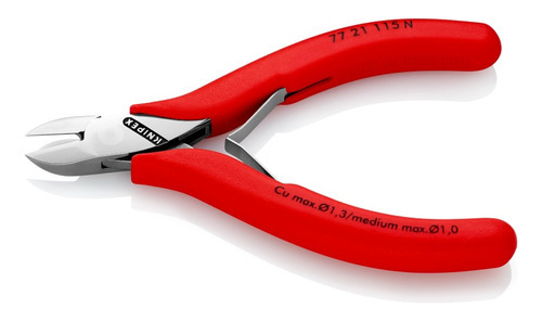 Alicate Knipex P/electronica Cte Obl.ras 77 21 115