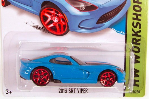 Hot Wheels # 203/250 - 2013 Srt Viper - 1/64 - Bfg15