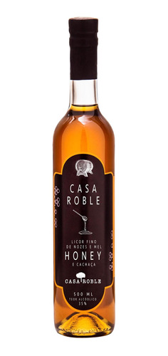 Licor De Cachaça Envelhecida - Roble Honey - 500 Ml