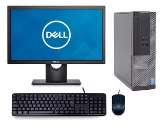 Desktop + Monitor Dell Optiplex Core I5 16gb Ssd 480gb Win10