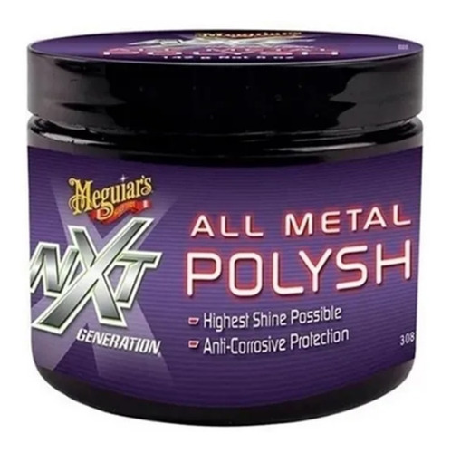 Polidor Metais Nxt All Metal Polysh 142g - G13005 - Meguiars