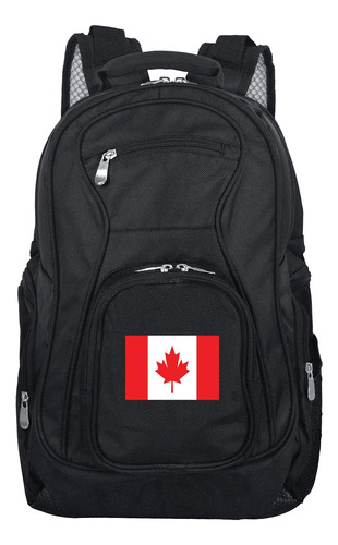 Mochila Escolar Urbana Porta Computadora 19  Bandera Canada