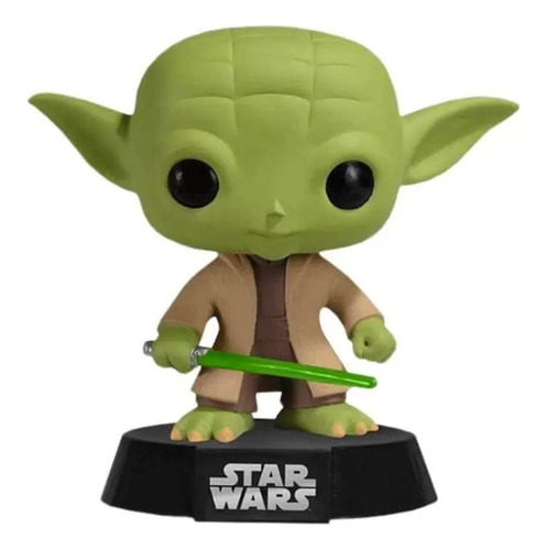 Imagem 2 de 4 de Boneco Funko Pop Mestre Yoda 02 Bobble Head - Star Wars
