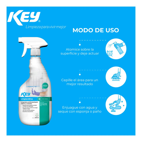Kit De Automóviles Shampoo En Seco + Limpia Vidrios De 650ml