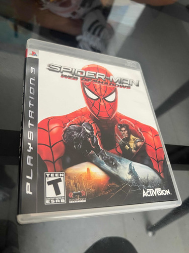 Spiderman Web Of Shadows Playstation 3 Original
