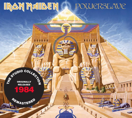 Cd Iron Maiden Powerslave 2019 Digipak Original Lacrado