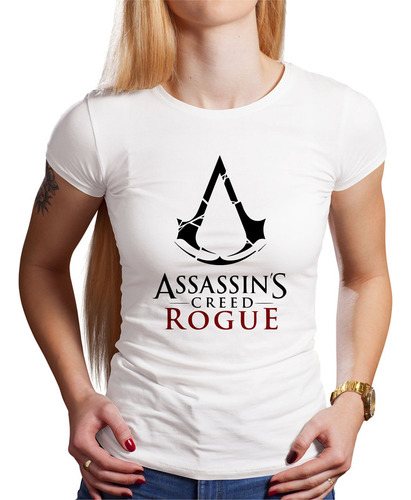 Polo Dama Assassins Creed Rogue (d1304 Boleto.store)