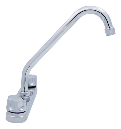 Grifo Mezclador Doble Comando Para Fregadero Fontanery