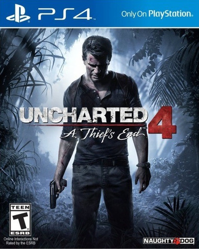 Juego Uncharted 4 A Thief's End Ps4 Cd Nuevo Físico Sellado