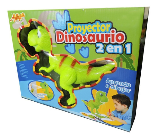 Imagen 2 de 4 de Juguete Proyector Dinosaurio Mi Alegría Mod: 2007