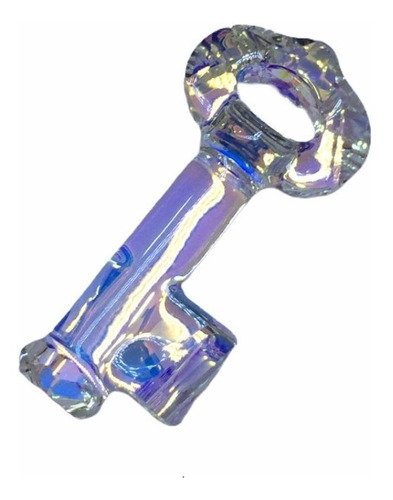 Dije Llave Mujer Key Decorado Con Cristales De Swarovski