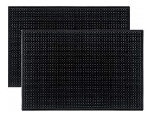 Barra De Goma Tebery Black Mat De 18 X 12, 45,7 X 30,5 Cm...