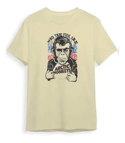 Camiseta Camisa Artic Monkeys Banda De Rock Malha Top | MercadoLivre