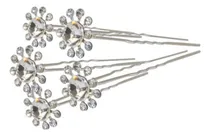 Comprar Horquillas Para Peinados X 20 Unidades Flor Grande Strass