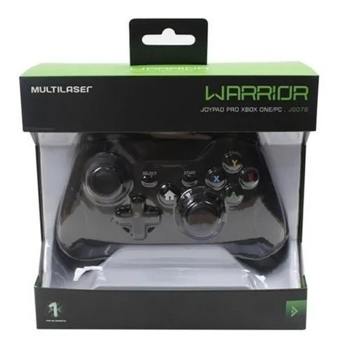 Controle Xbox One/pc Warrior Preto - Js078