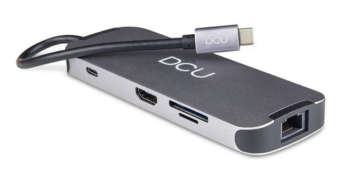 Adaptador Usb C A Hdmi Hub Conector De Audio De 0.138 In 3 U