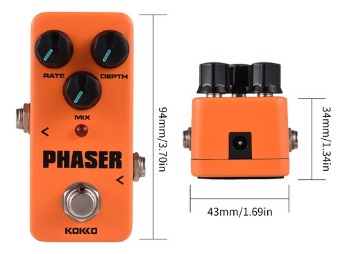 Guitarra Effect Maker Effector Electric Fph2 Phaser
