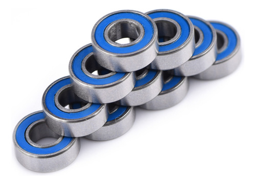 Cojinetes En Miniatura Con Doble Blindaje 5x11x4mm, 10 Pzas