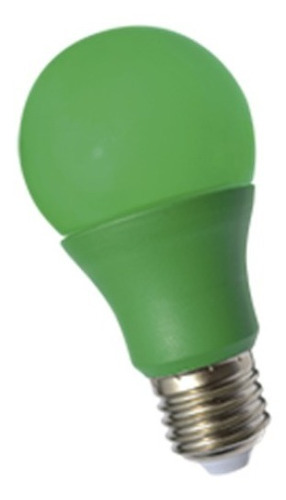 Lampara Led Bulbo A60 5w Color Verde Tbcin