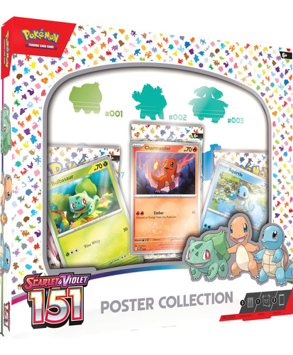 Pokémon Tcg Scarlet & Violet 151 Poster Collection