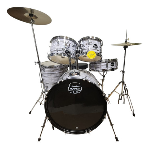 Mapex Comet Cm5294ftc-fi-sc Batería Acústica White Marblewoo