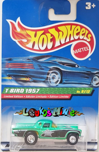 Hot Wheels T-bird 1957 T-hunt 2000 056 8/12 Lacrado