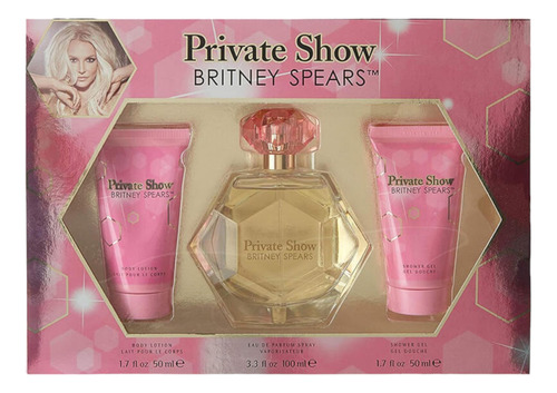 Britney Spears Private Show Set Edp 100ml +bl 50ml +sg 50ml
