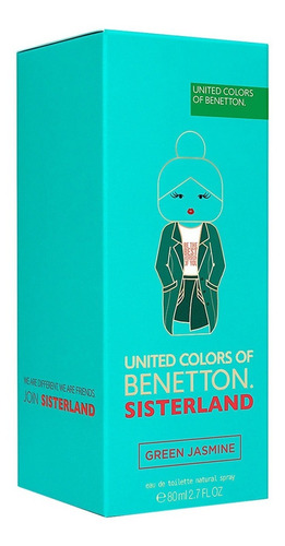 Perfume Benetton United Colors Sisterland Green Jasmine 80ml