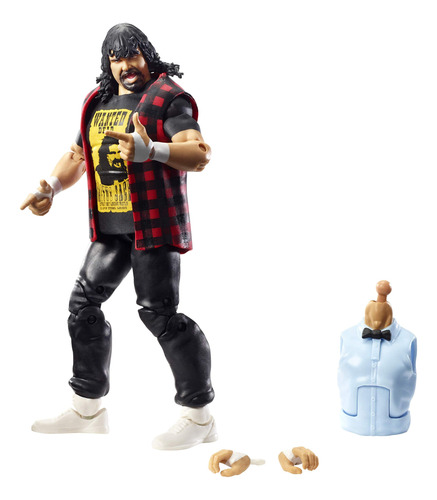 Wwe Elite Collection Mick Foley Wrestlemania 22 Figura De A.