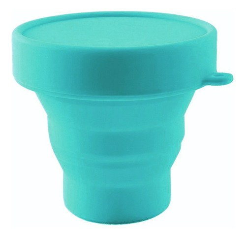 Vaso Plegable De Silicona Para Esterilizar Copas Menstruales