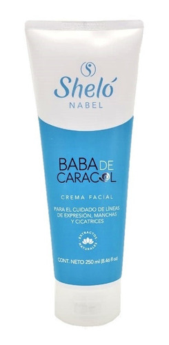 Sheló Nabel Baba De Caracol Facial 250ml 