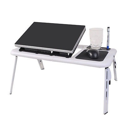 Plegable Mesa Bandeja Escritorio Tableta Escritorio Soporte 