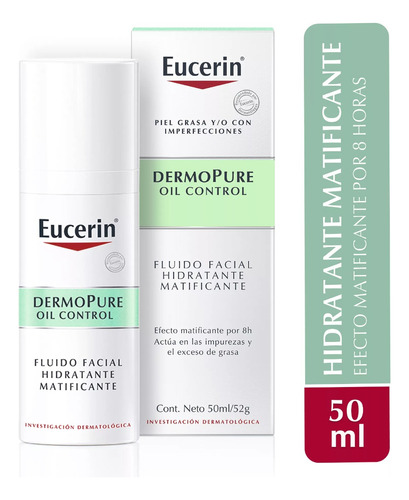 Eucerin Dermopure Oil Control Fluido Facial Matificante 50ml