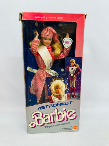 Barbie Astronauta Convencion Pijamas 1985 (Usado)