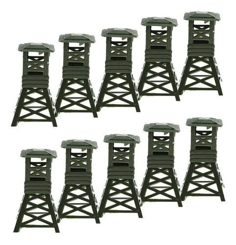 . 10pcs De Juguete Los 9cm Para Del Paisaje Del De