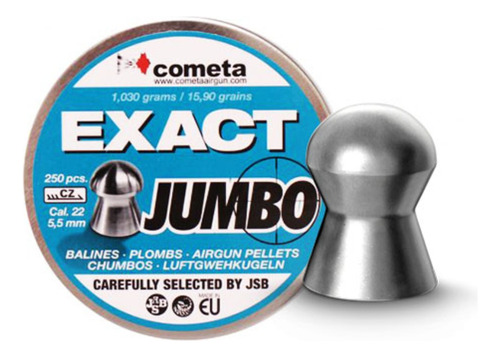 Chumbos Jsb Cz Jumbo Exact Cal 5.5mm X250un Aventureros Pcp
